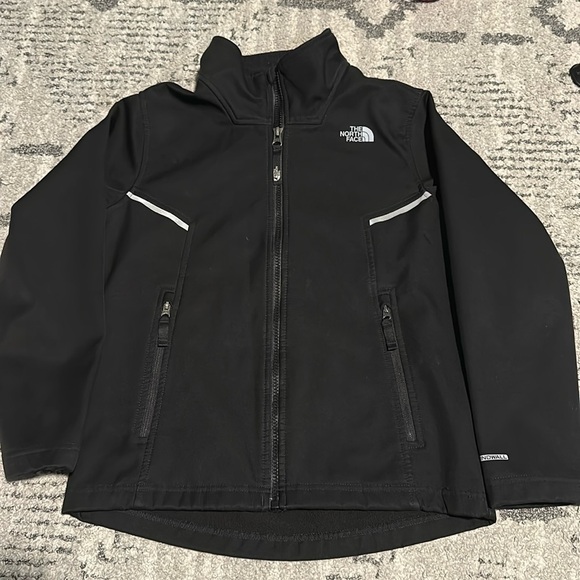 THE NORTH FACE BOYS APEX BIONIC JACKET ZIP POCKETS FULL ZIP FRONT SIZE M 10/12 - Picture 1 of 4
